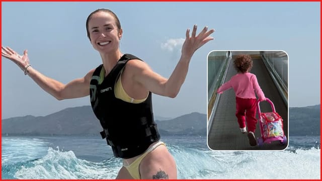 PICTURES: Elina Svitolina shares adorable glimpses of daughter Skai ...