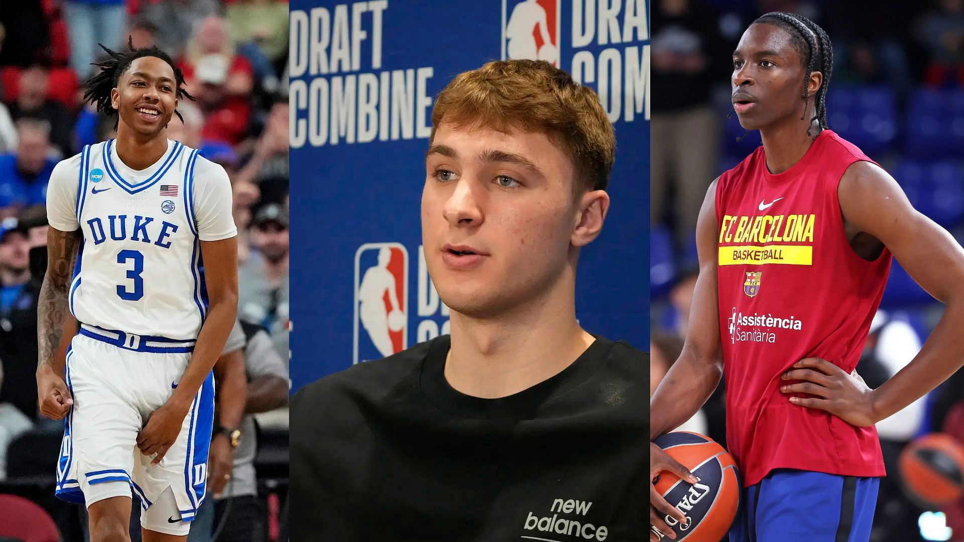 Hoops fans divided over Duke duo following the departure of Cooper Flagg - Image source: Images via Getty &amp; Imagn