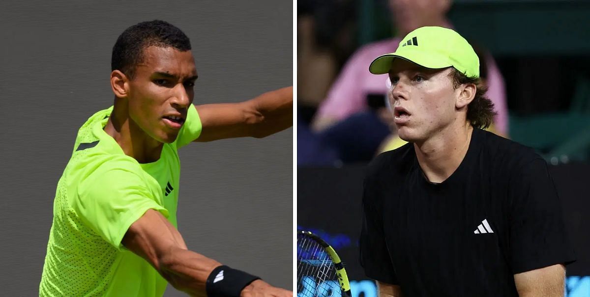  Felix Auger-Aliassime and Alex Michelsen at the Mallorca Championships - Image Source: Getty 