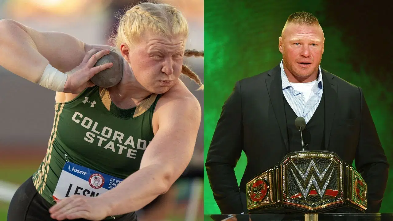 Mya Lesnar and Brock Lesnar