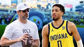 Aaron Rodgers makes his feelings known after Tyrese Haliburton suffers Achilles tear in NBA Finals