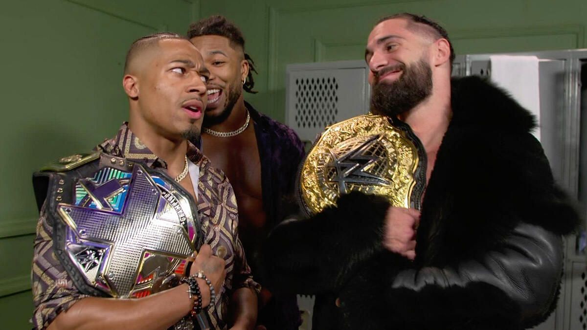 Carmelo Hayes a Seth Rollins (kredity obrázkov: wwe.com)