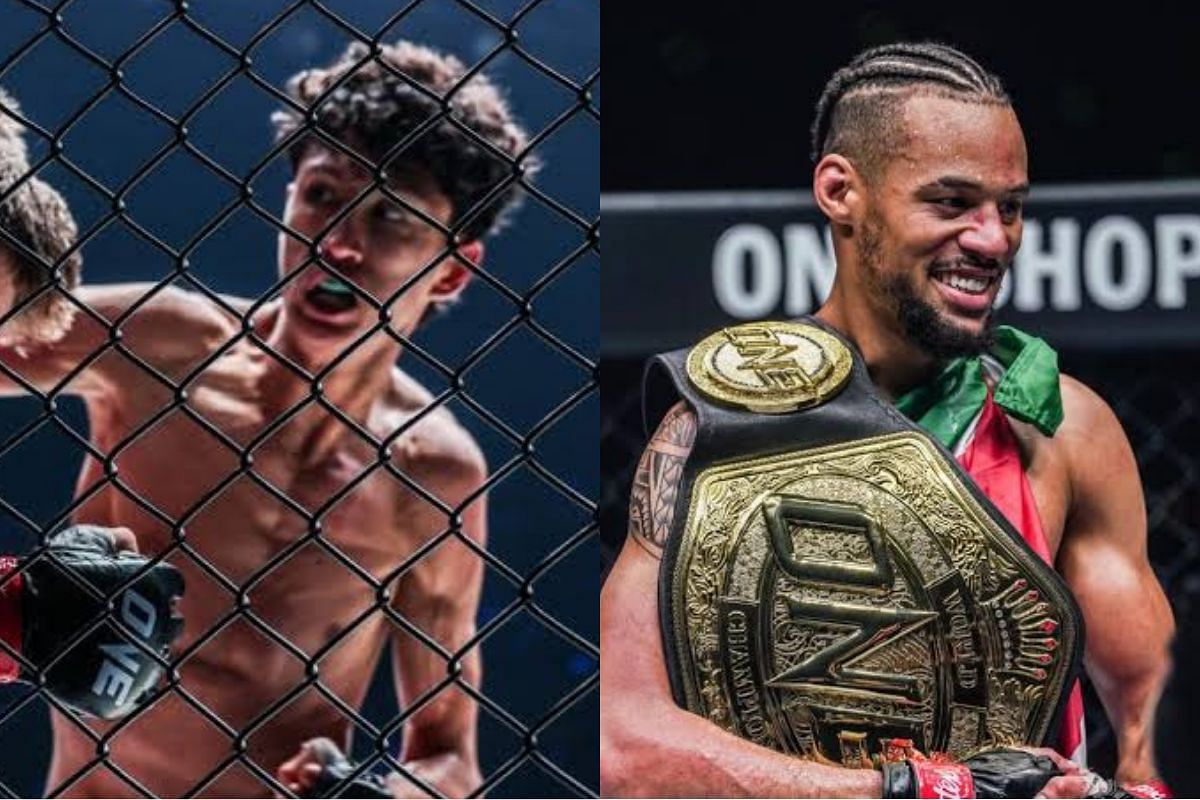 Nabil Anane (L) and Regian Eersel (R) | Image by ONE Championship