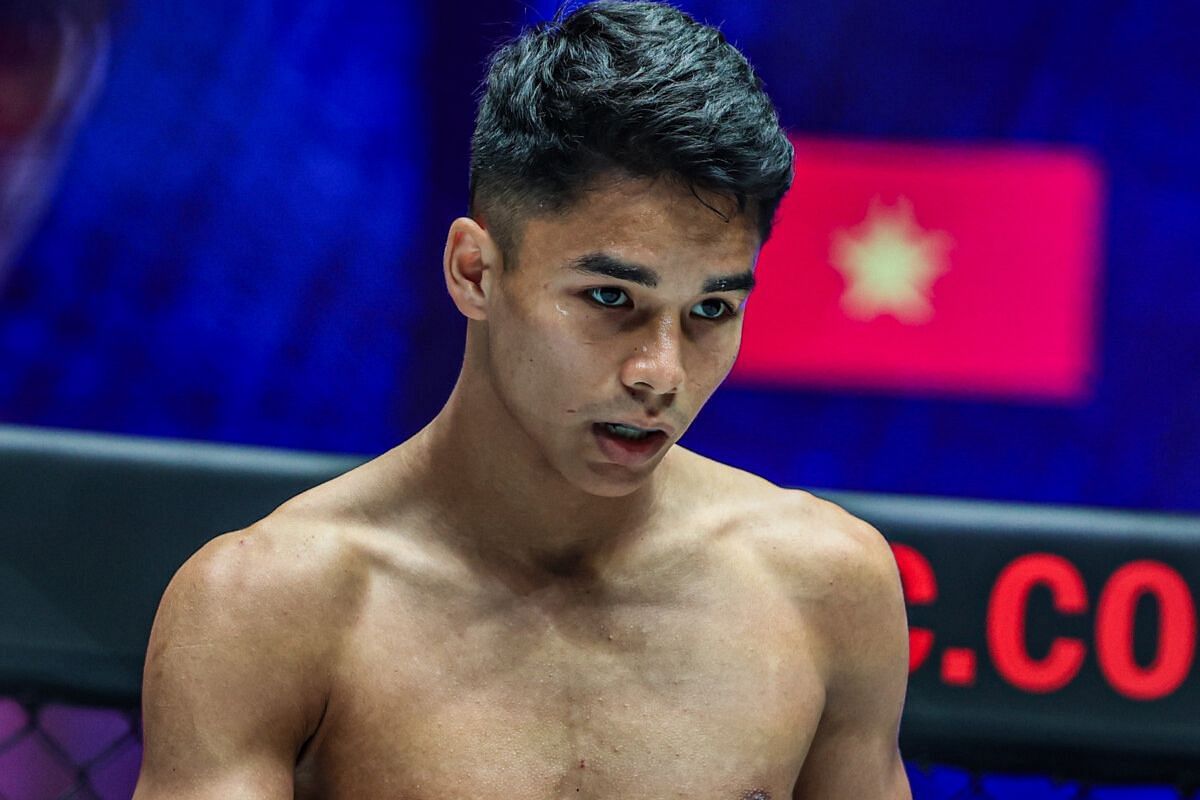 Johan Ghazali grateful for the guidance he received at Superbon Training Camp. [Photo from ONE Championship]
