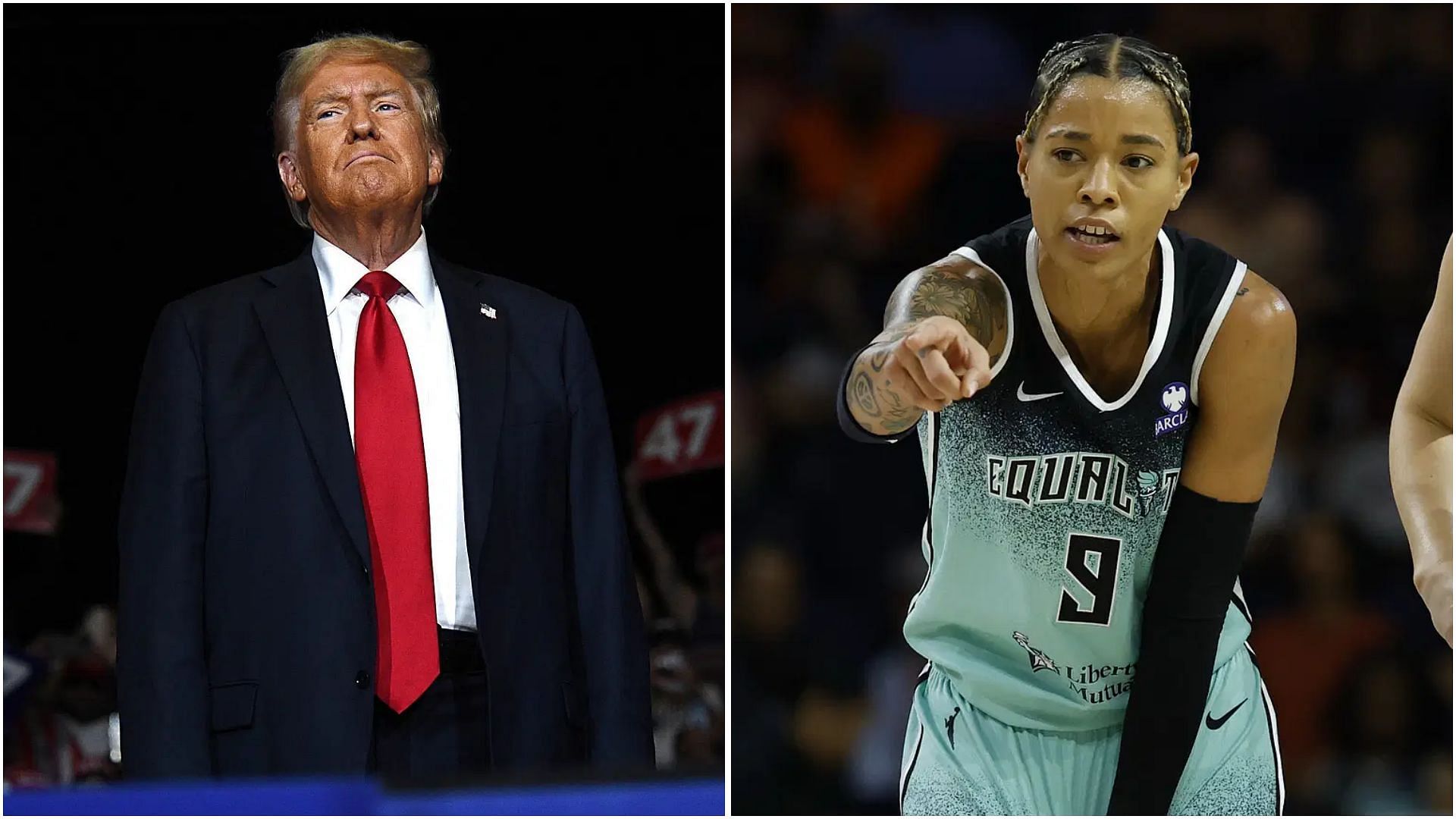 Grounds for impeachment - Liberty star Natasha Cloud condemns Donald Trump announcing USAs attack on Iran
