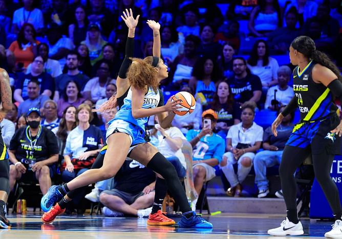 "Almost comical how bad she is": WNBA fans in shock as Angel Reese records new low and gets blocked 8 times in one half