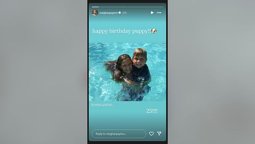 Sean Payton's daughter sends 3-word message to brother Connor on his 25th birthday (Image Credit: Meghan/IG)