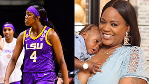 Flau’Jae Johnson’s mom Kia Brooks drops 4-word reaction for LSU star’s tribute to her mother and father