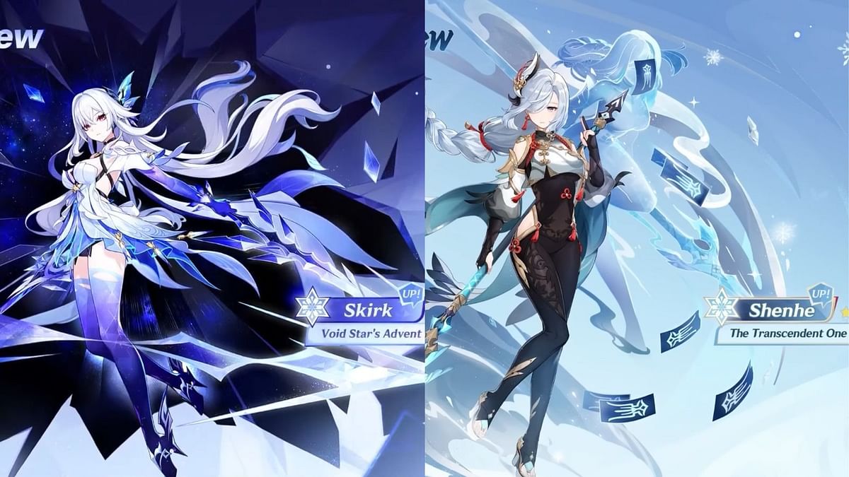 Genshin Impact 5.7 first phase banners: Skirk, Dahlia, and more
