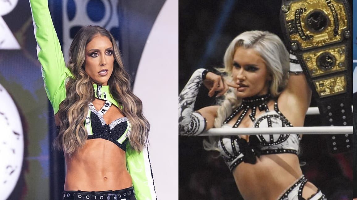Mariah May and Britt Baker and Mariah May are former AEW Women