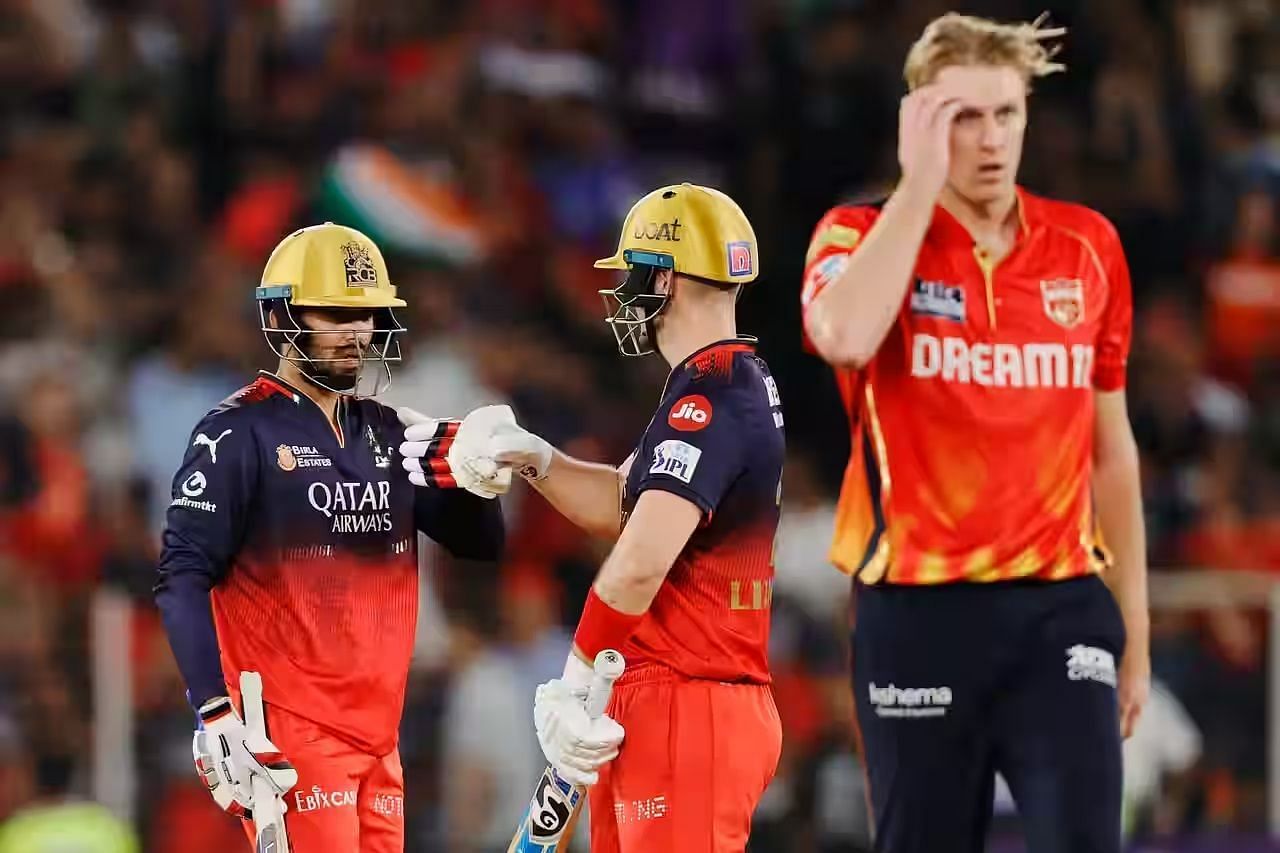 Jitesh Sharma (left) and Liam Livingstone stitched together a quickfire partnership in the IPL 2025 final. [P/C: iplt20.com]