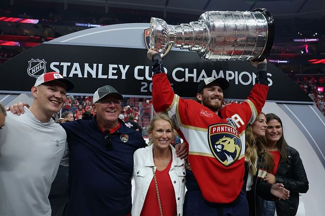 Brady Tkachuk sets sights on Olympic Gold for Team USA with brother Matthew