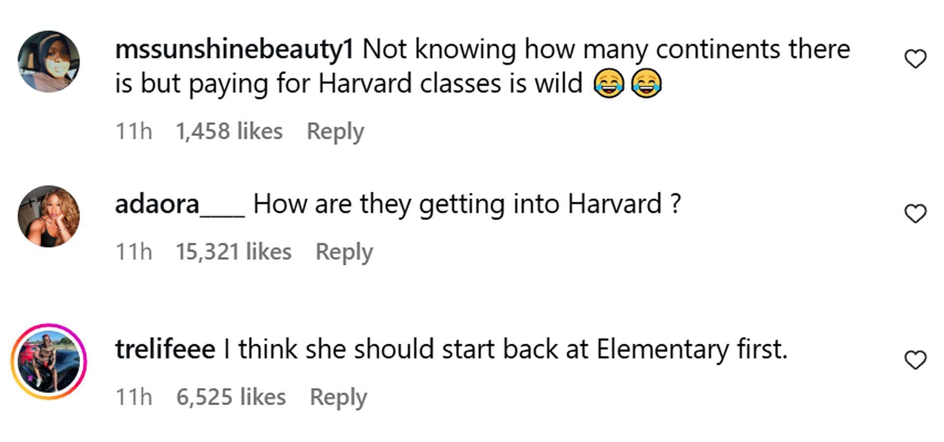 Comments reacting to the news (Image via Instagram/ @theshaderoom)