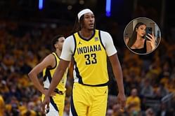 Myles Turner's girlfriend Aysia Janelle sheds tears of joy in emotional message as Pacers make NBA Finals comeback after 25 years