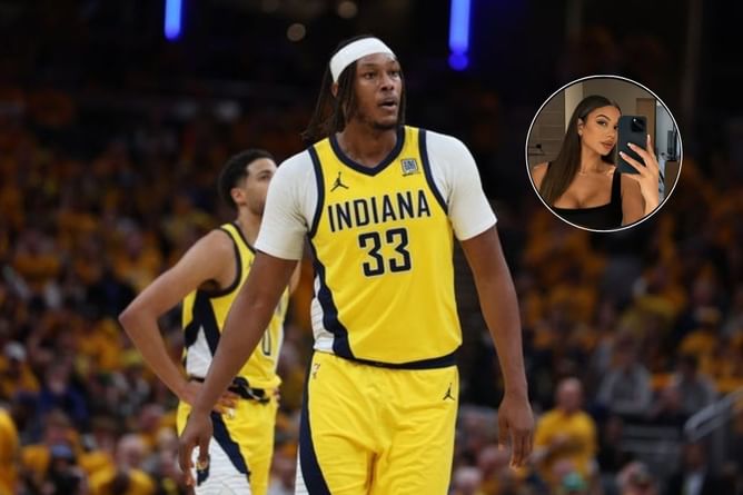 Myles Turner's girlfriend Aysia Janelle sheds tears of joy in emotional message as Pacers make NBA Finals comeback after 25 years