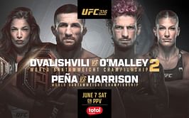 UFC 316 purses and payouts: How much Merab Dvalishvili, Sean O'Malley, Kayla Harrison, and others are reportedly making