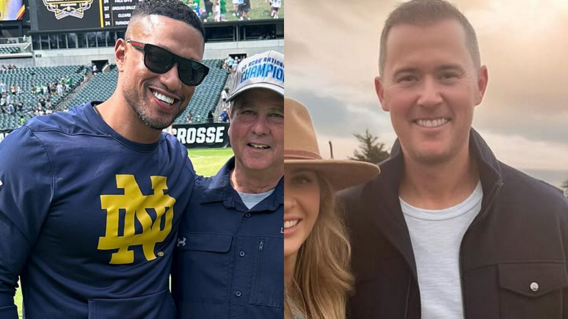Images via the Instagram pages of both coaches