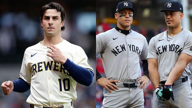 My 3B dream was killed by Aaron Judge & Giancarlo Stanton, Brewers' Sal Frelick reveals