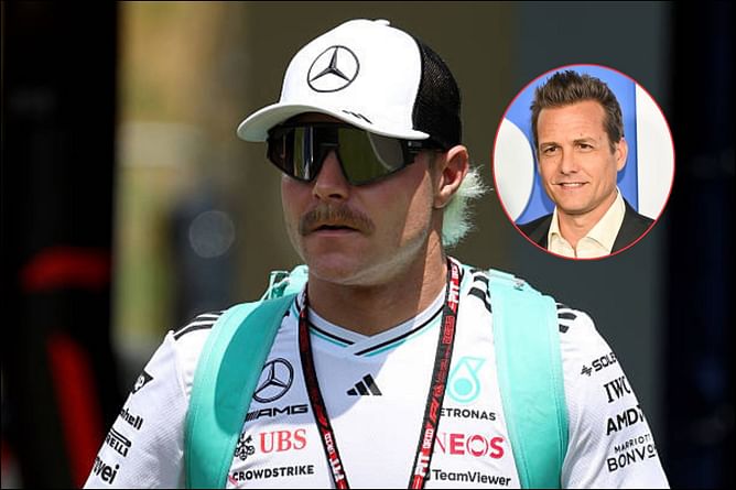 Watch: Gabriel Macht of 'Suits' fame cosplays as 'Valtteri Bottas' in a Mercedes promotional event