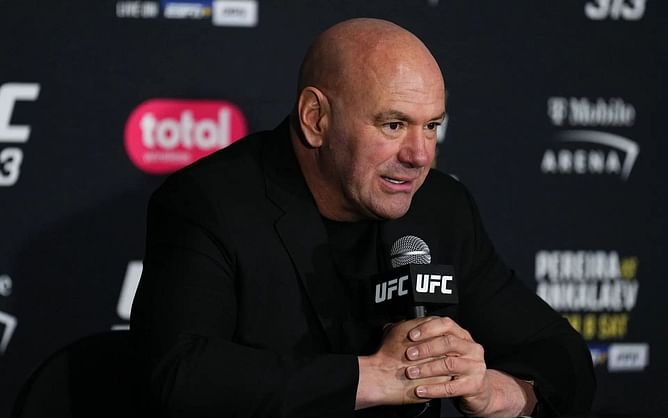 Dana White reminisces about brawl that resulted in hilarious childhood photo: "Hit me on the face with a snow shovel"