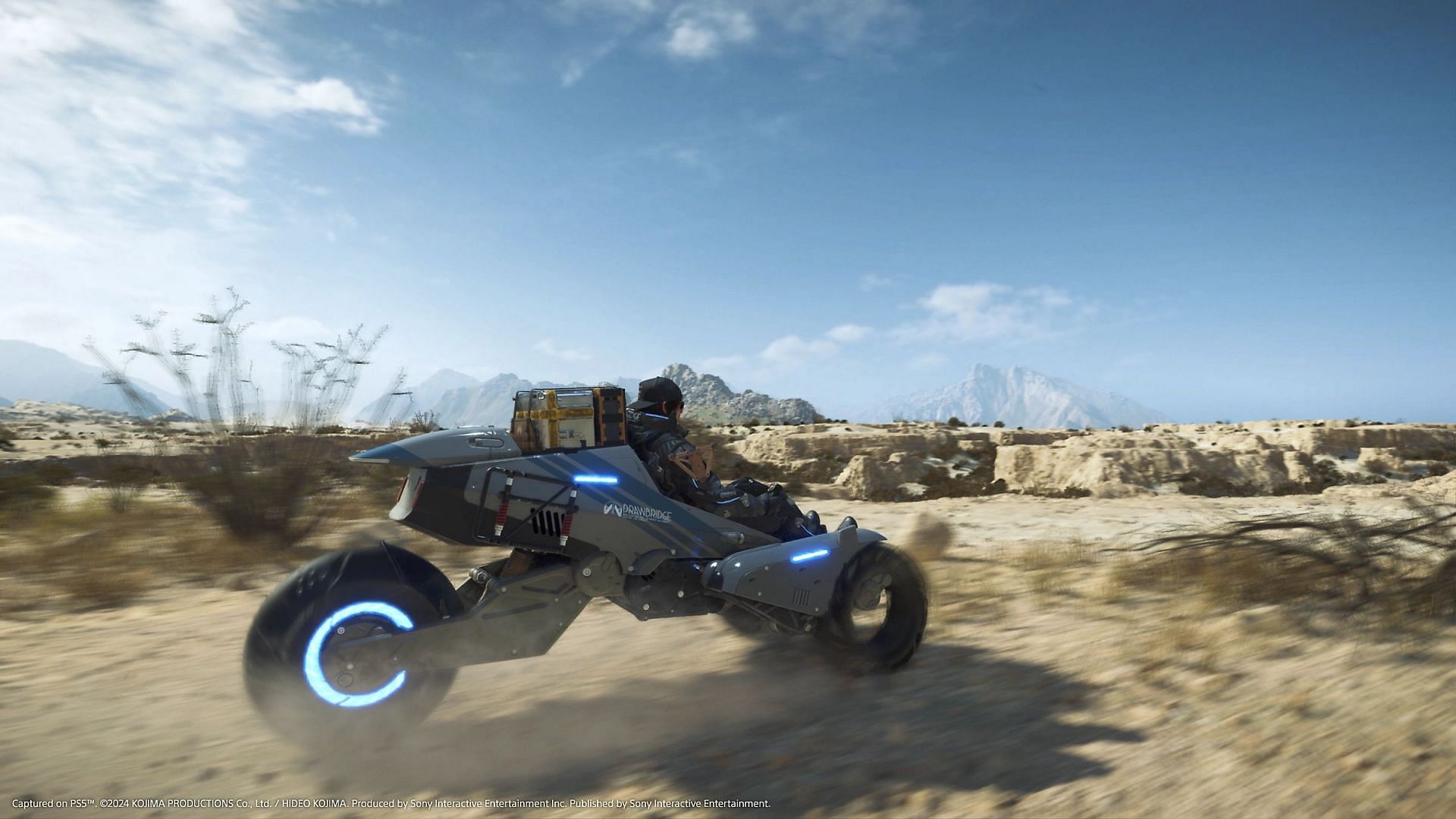 Unlock vehicles in Death Stranding 2 for faster deliveries (Image via Sony Interactive Entertainment)