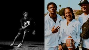 "Typical Brian Kelly Gimmicks" - CFB fans in splits after LSU commits Tristen Keys and Co. gear up with their mothers for OV snapshots