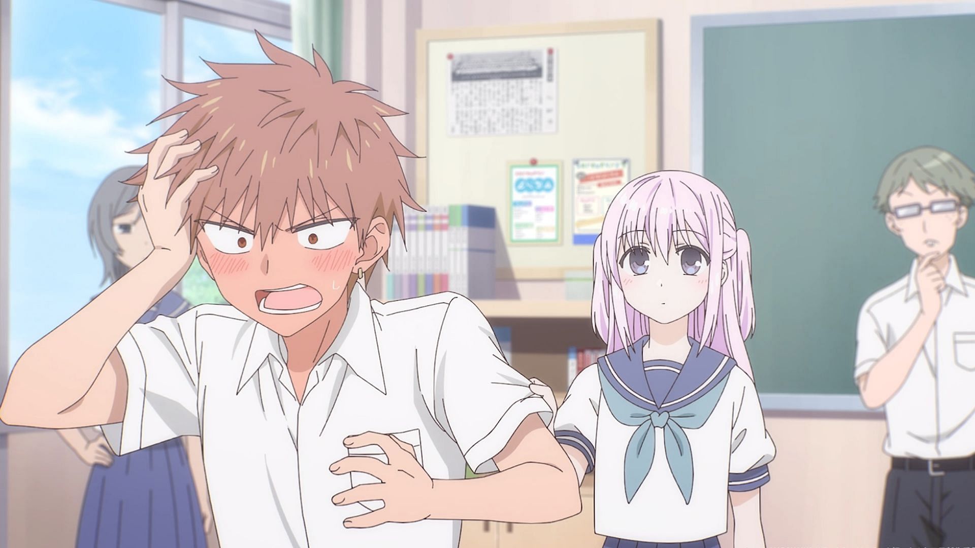 Oota-san and Kashiwada-san as seen in the anime (Image via Studio Polon)