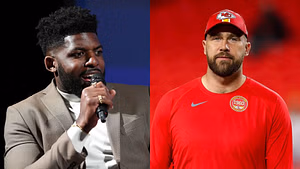 "Let Travis Kelce confirm" - Emmanuel Acho warrants proof of 3x Super Bowl winning TE's decline before writing off Chiefs in 2025