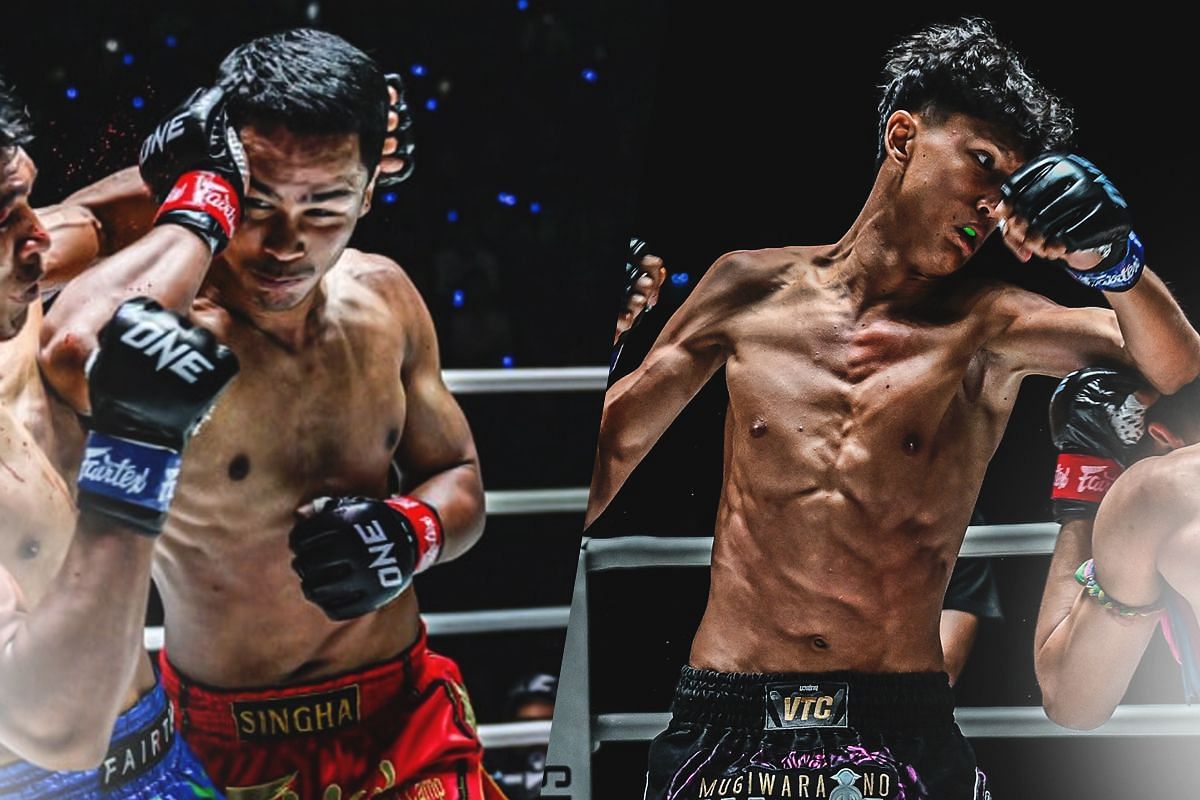 Superbon (left) Nabil Anane (right) [Photos via: ONE Championship]