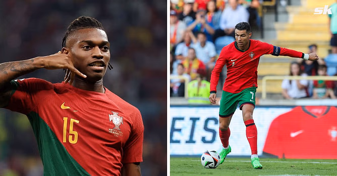 Portugal winger Rafael Leao names Cristiano Ronaldo and former Barcelona superstar as the best players he played alongside