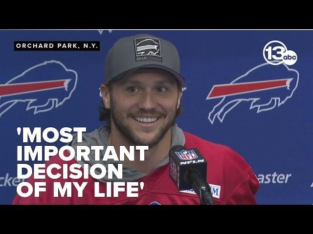 “We are SO married” - Josh Allen's wife Hailee Steinfeld teases ...