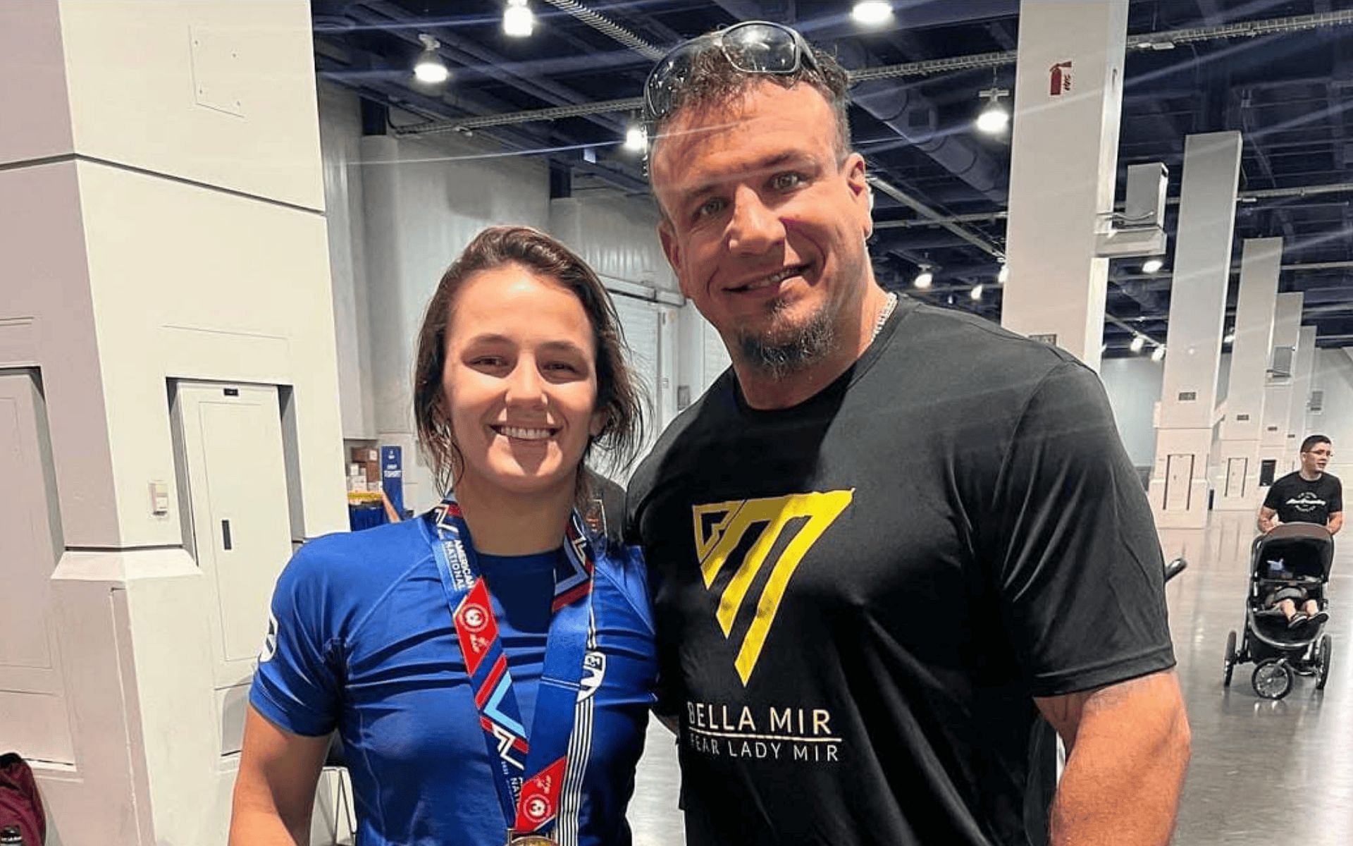 Bella Mir talks about potential chance to become first UFC fighter to compete in Olympics. [Image courtesy: @ladymir11 on Instagram]