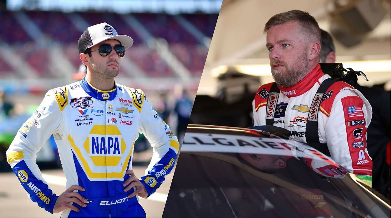Chase Elliott and Justin Allgaier