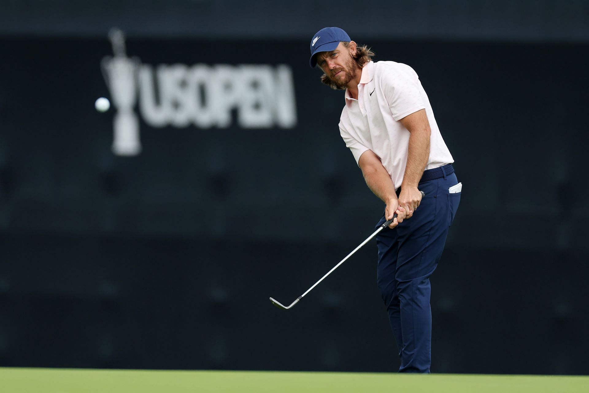 Tommy Fleetwood at the 2025 U.S. OPEN - Source: Getty