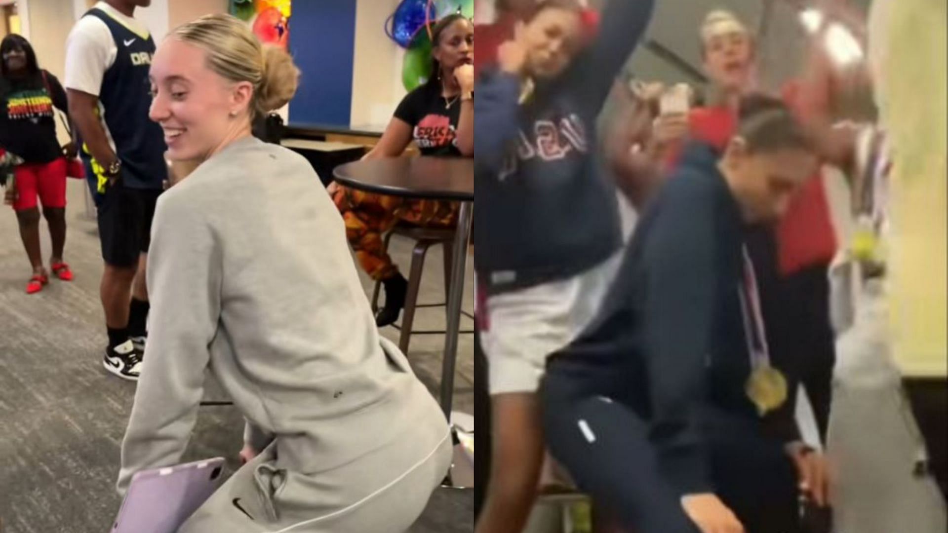 Fans erupt as Paige Bueckers 