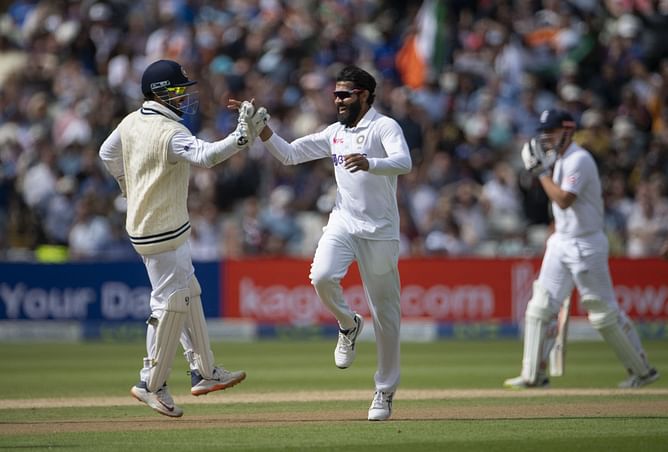 "Jaddu bhai kya baat hai" - Rishabh Pant hilariously praises 'all-rounder' Ravindra Jadeja during ENG vs IND 2025 1st Test [Watch]