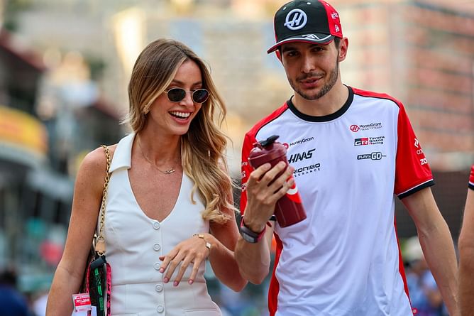 Picture: Esteban Ocon's girlfriend Flavy Barla makes a fashion statement in a blue bikini