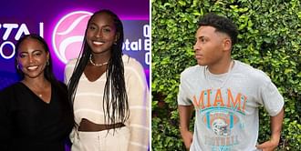 Coco Gauff's mother Candi sends her support to son Codey as he hones his baseball skills with San Diego Padres