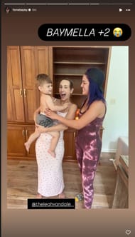 Screengrab of Bayley's Instagram Story (Credit: Bayley's Instagram)