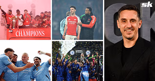 "I've got to double down" – Gary Neville makes early prediction as he picks Premier League winners for next season