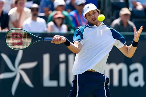Nicolas Jarry is the 32nd seed in Wimbledon 2025 qualifiers. (Photo: Getty)