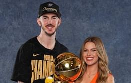 "Big year babyyy": Alex Caruso fiancee Haleigh Broucher celebrates OKC star's "real" NBA championship win with adorable post