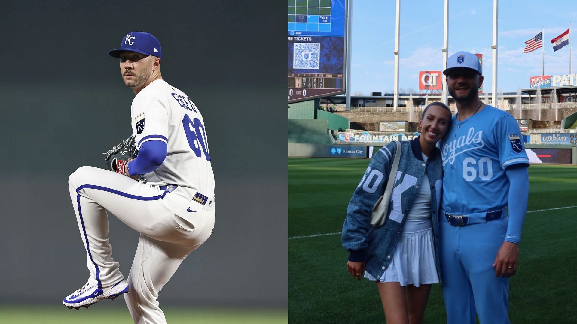 Lucas Erceg and wife Emma are expecting their first child (Source: Getty Images/Instagram @emmaercegg)