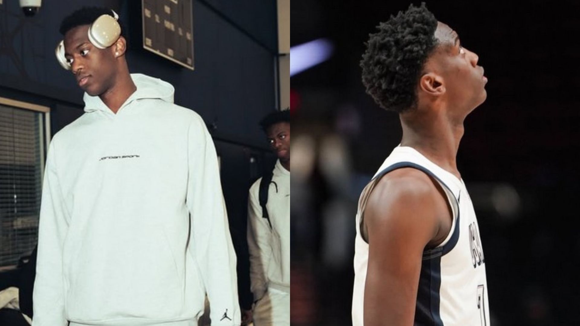 “Jordan’s dunk”, “LeBron’s block on Andre Iguodala”: Fans respond to AJ Dybantsa's question on hottest NBA takes