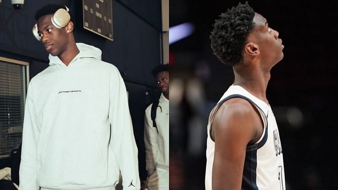 “Jordan’s dunk”, “LeBron’s block on Andre Iguodala”: Fans respond to AJ Dybantsa's question on hottest NBA takes