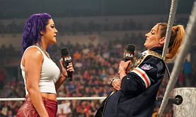 WWE star to turn heel for the first time on RAW? 3 Possible finishes to Becky Lynch vs. Bayley for the Women's Intercontinental Championship