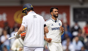 Prasidh Krishna finally provides first breakthrough by dismissing Zak Crawley for 65 to end 188-run partnership in ENG vs IND 2025 1st Test [Watch]