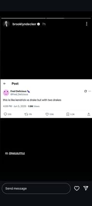 Brooklyn Decker shares an update on Instagram - Source: @brooklyndecker