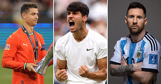 French Open champion Carlos Alcaraz snubs Lionel Messi as he names Cristiano Ronaldo in his 5 GOATS of football