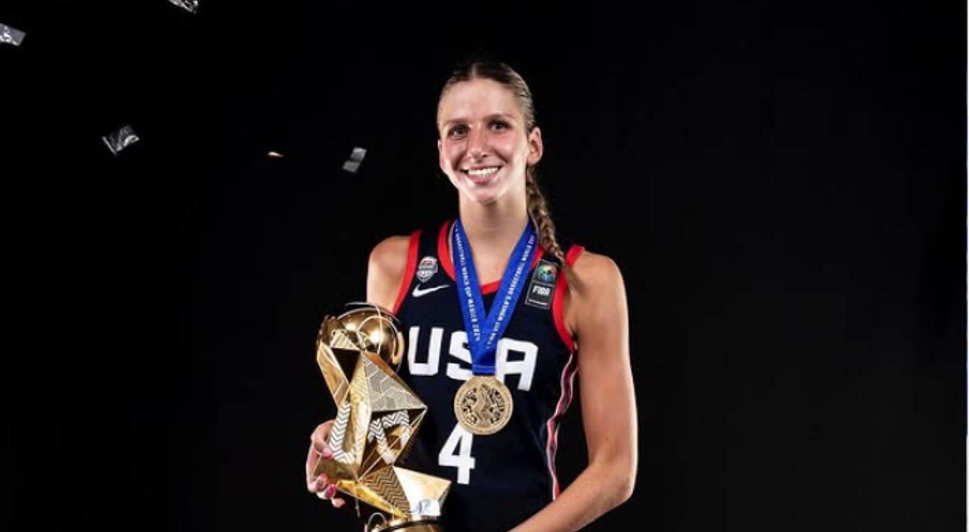 Addison Bjorn with USA Basketball (Source: IG/ addison_bjorn)